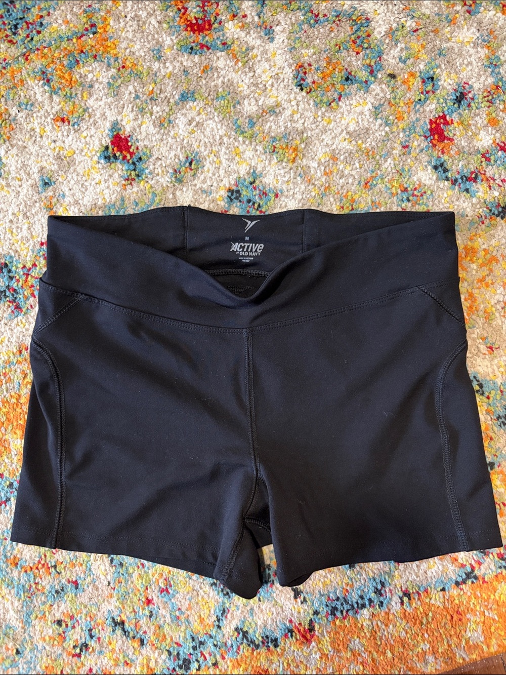Old Navy Black Women's Active Bike Shorts